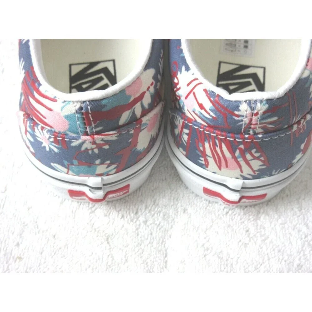 COPY - Vans Women's Classic Slip On  Vans Crew Floral Red Canvas Shoes Sizes NIB - Picture 5 of 5